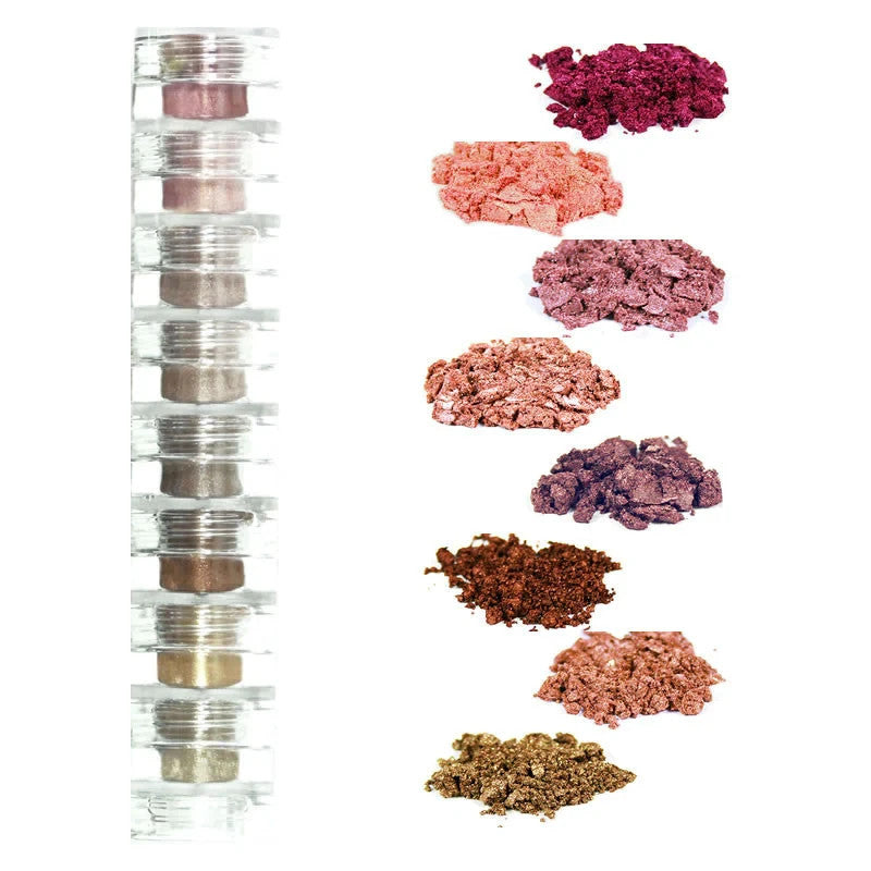 Colorevolution Mineral Eye Shadow Sienna Collection 8 Stack