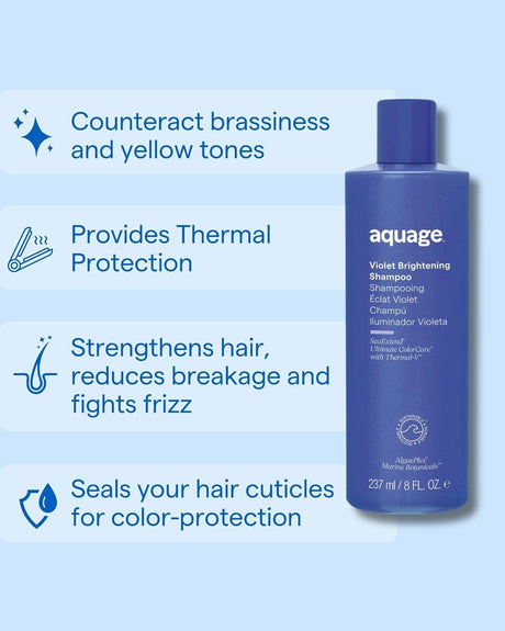Aquage Violet Brightening Shampoo 33.8 oz