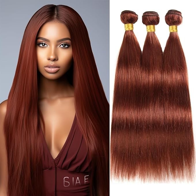 Bobbi Boss Fine Silky Indi Remy Virgin Human Hair 10" Color 33