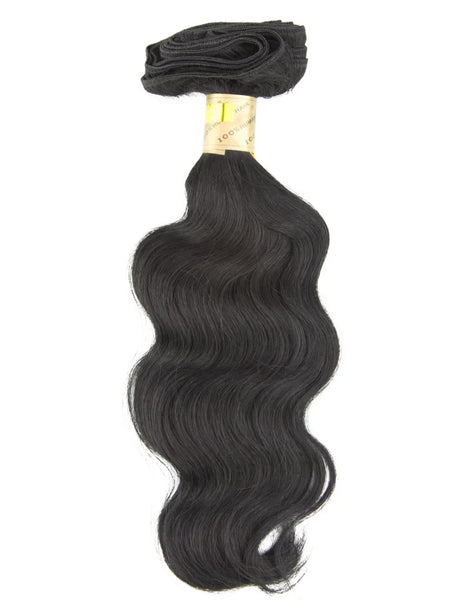 Bohyme Ocean Breeze Machine-Tied Weft Human Hair 18" Color 1