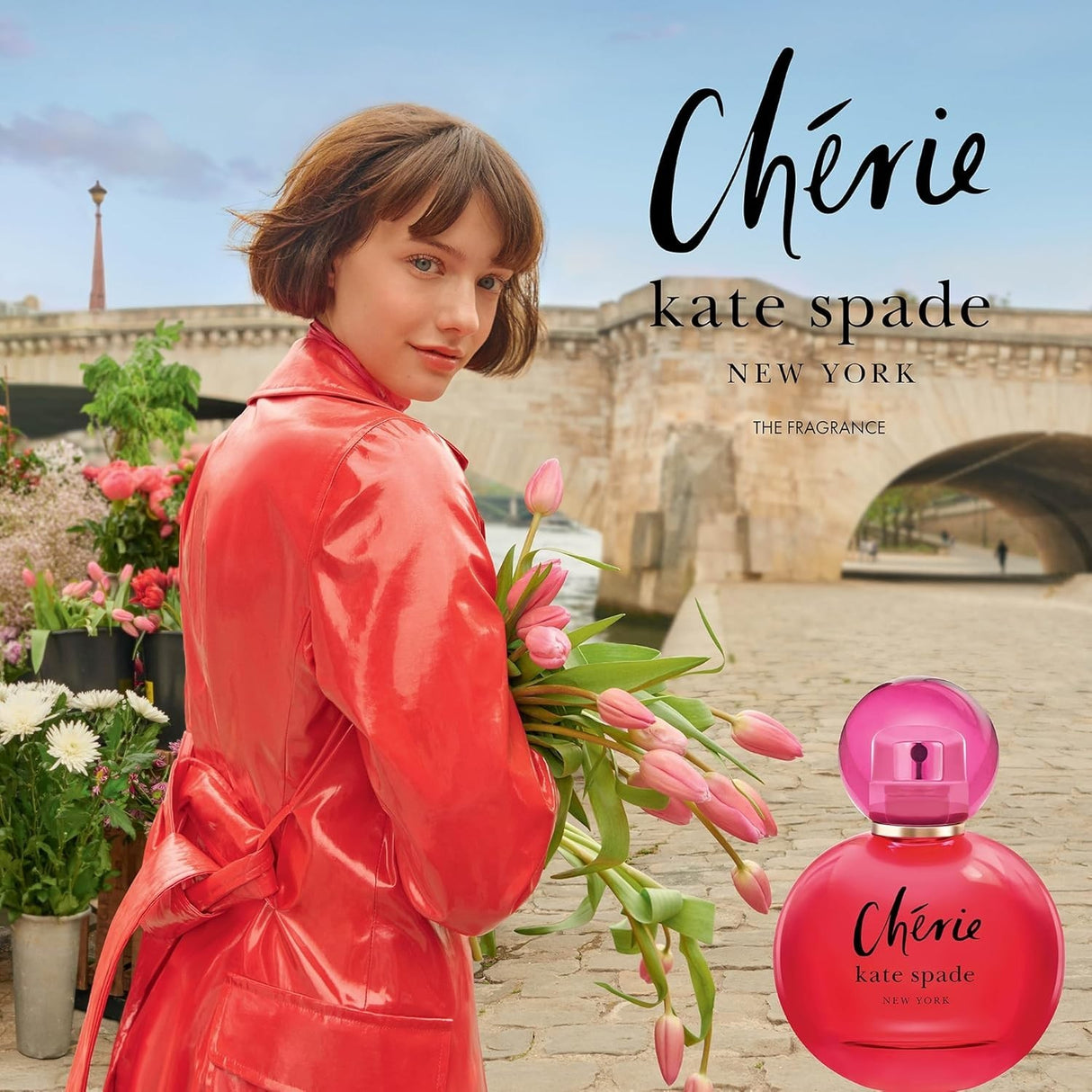 Cherie by Kate Spade New York Fragrance for Women 3 Piece Gift Set
