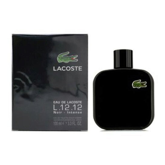 Lacoste L.12.12 Noir Intense by Lacoste for Men Eau de Toilette Spray 3.3 oz