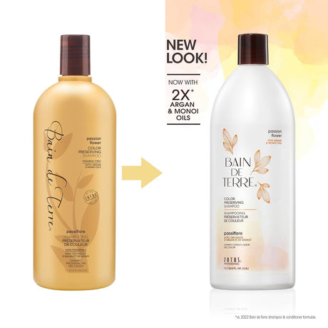 Bain de Terre Passion Flower Color Preserving Shampoo 33.8 oz