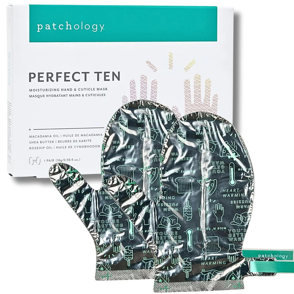 Patchology Warm Up Perfect Ten Self-Warming Hand & Cuticle Mask