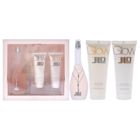 Glow by Jennifer Lopez Fragrance for Women 3 Piece Gift Set