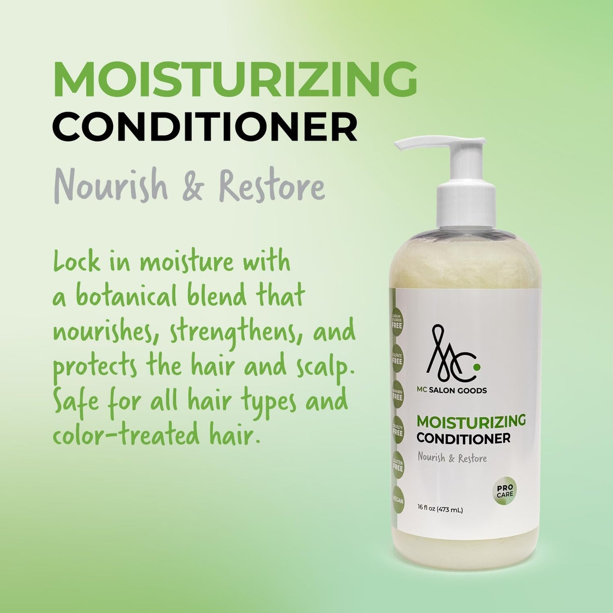 MC Salon Moisturizing Conditioner 16 oz