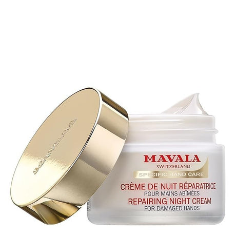 Mavala Repairing Night Cream for Damaged Hands 2.4 oz