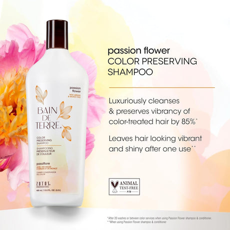 Bain de Terre Passion Flower Color Preserving Shampoo 33.8 oz