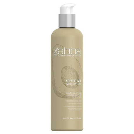 Abba Styling Gel Medium Hold 6 oz