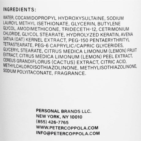 Peter Coppola Keratin Clarifying Shampoo 24 oz
