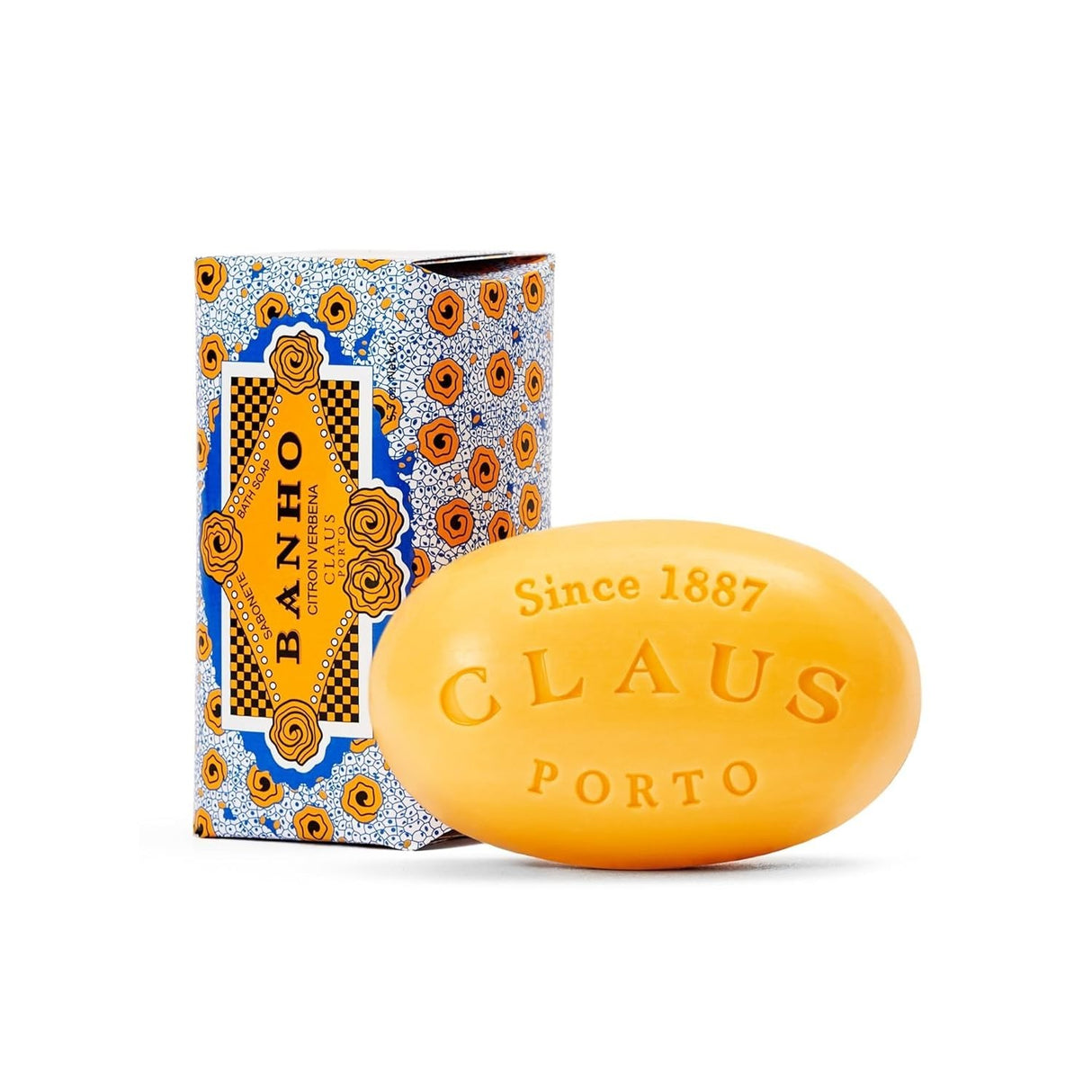 Claus Porto Banho Citron Verbena Soap 5.3 oz