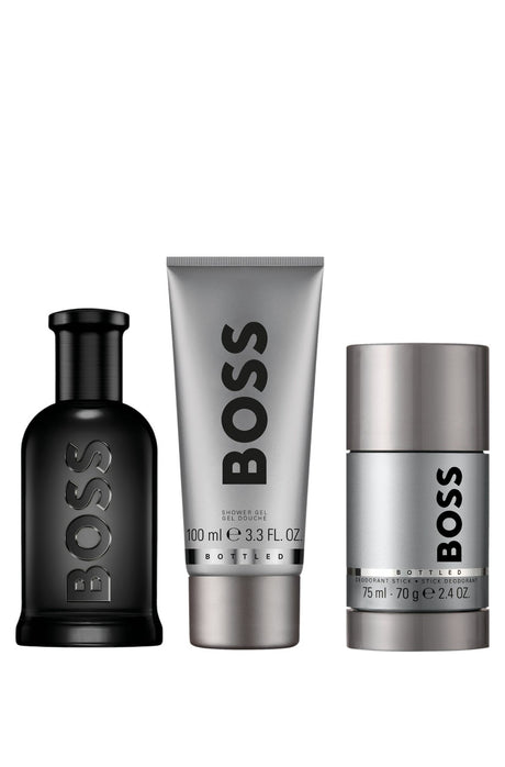 Hugo Boss Boss Bottled Parfum Fragrance for Men 3 Piece Gift Set