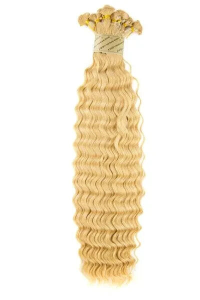 Bohyme Deep Wave Hand Tied Weft Remy Human Hair 18" Color 27