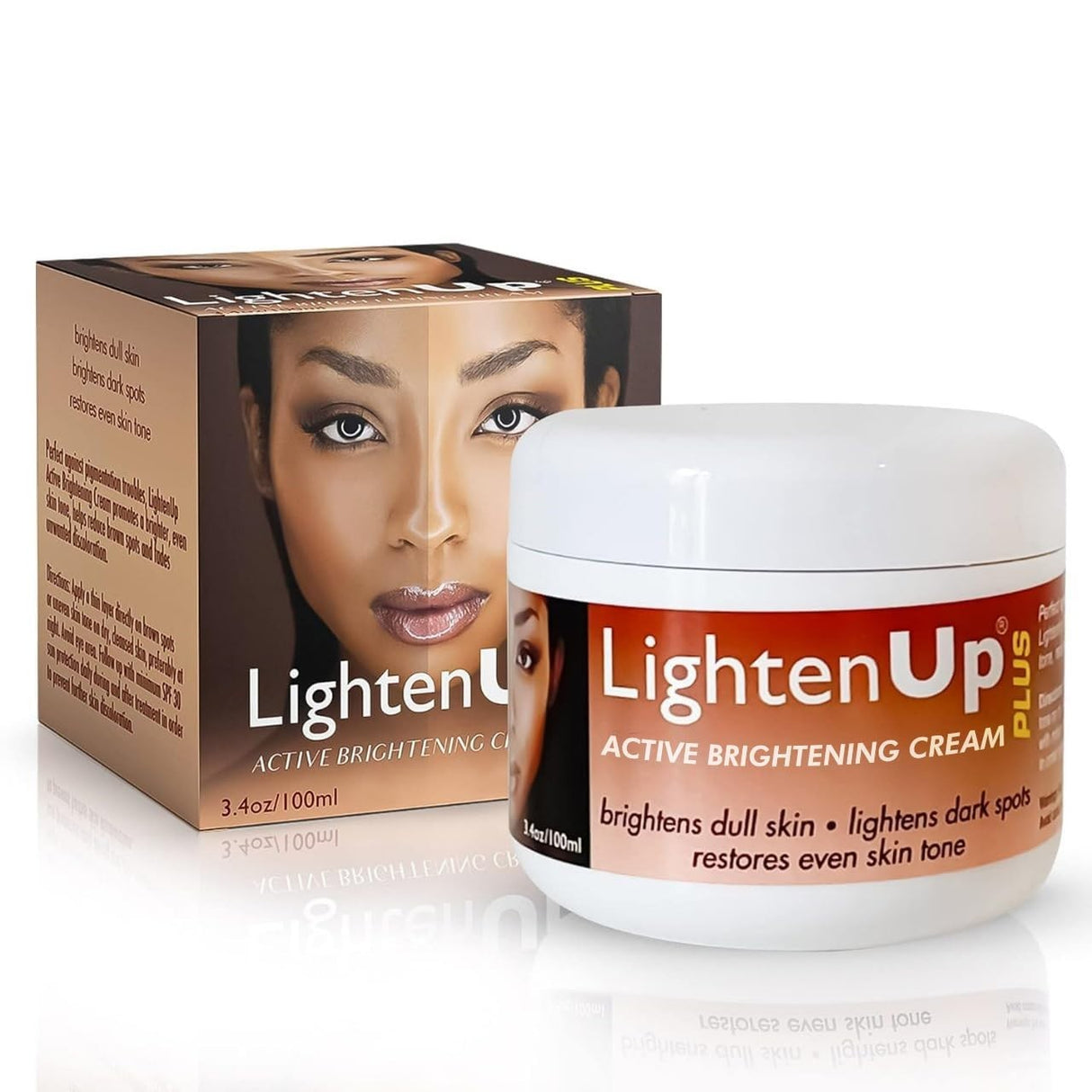 Omic LightenUp Plus Active Skin Brightening Cream 3.4 oz