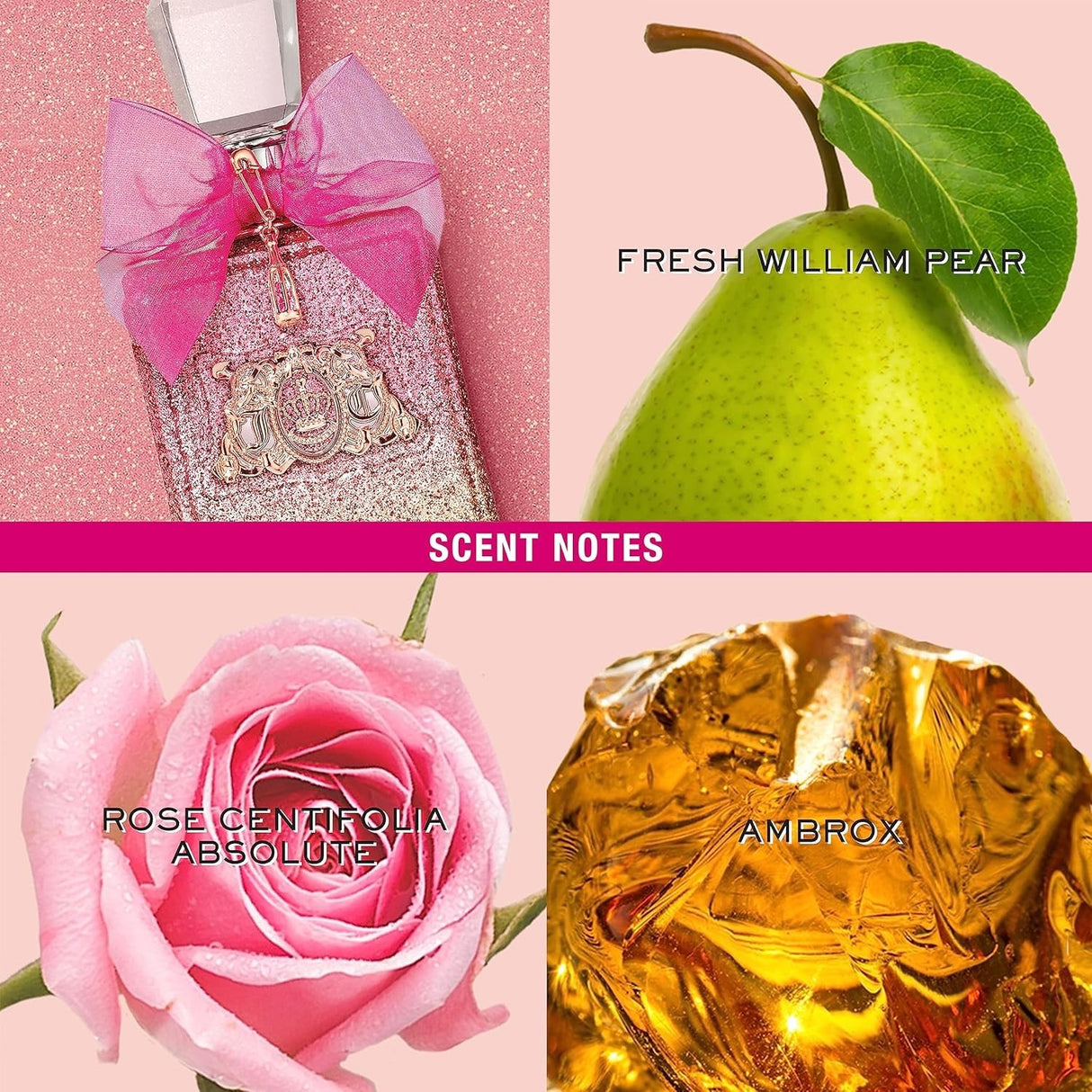 Viva La Juicy Rose by Juicy Couture for Women Eau de Parfum Spray 1.7 oz