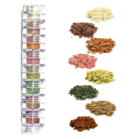 Colorevolution Mineral Eye Shadow Java Collection 8 Stack