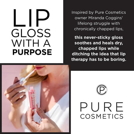Pure Cosmetics Light Up Lip Gloss Wine Berry