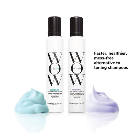 Color Wow Color Control Blue Toning + Styling Foam 6.8 oz