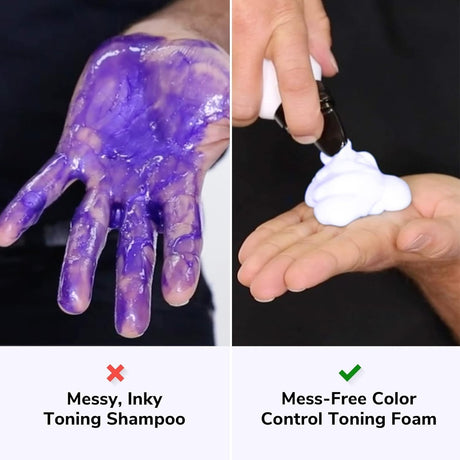 Color Wow Color Control Purple Toning + Styling Foam 6.8 oz