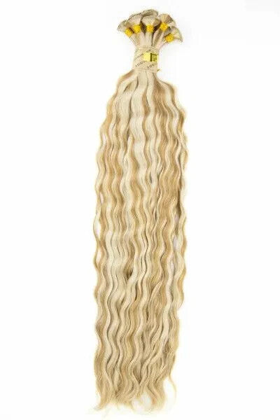 Bohyme Deep Wave Hand Tied Weft Remy Human Hair 18" Color H18/BL22