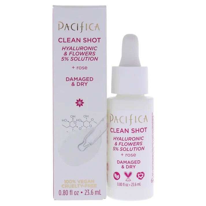 Pacifica Clean Shot Hyaluronic & Flowers 5% Solution
