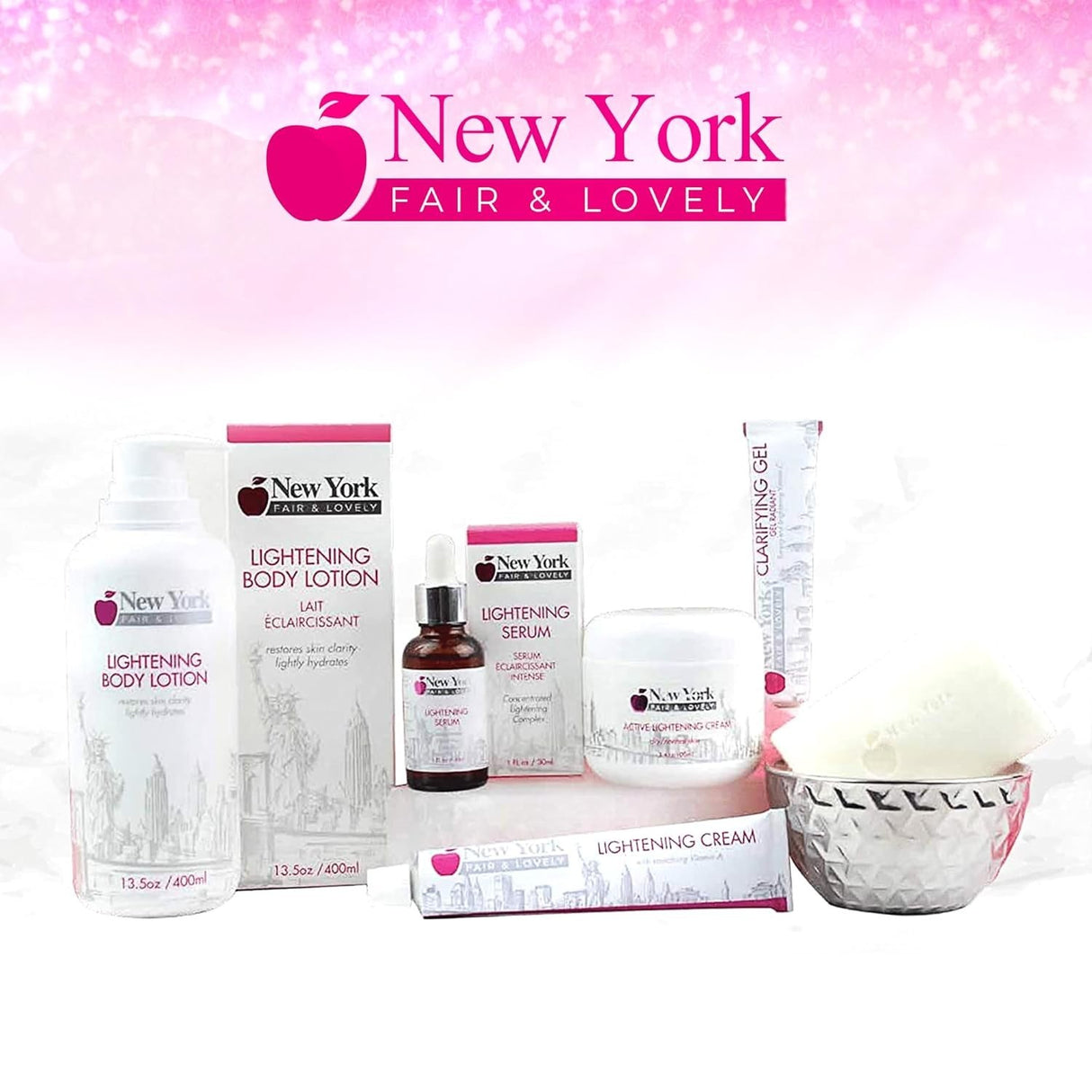 New York Fair & Lovely Exfoliating Soap 7 oz