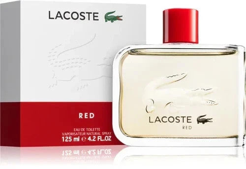 Lacoste Red by Lacoste for Men Eau de Toilette Spray 4.2 oz