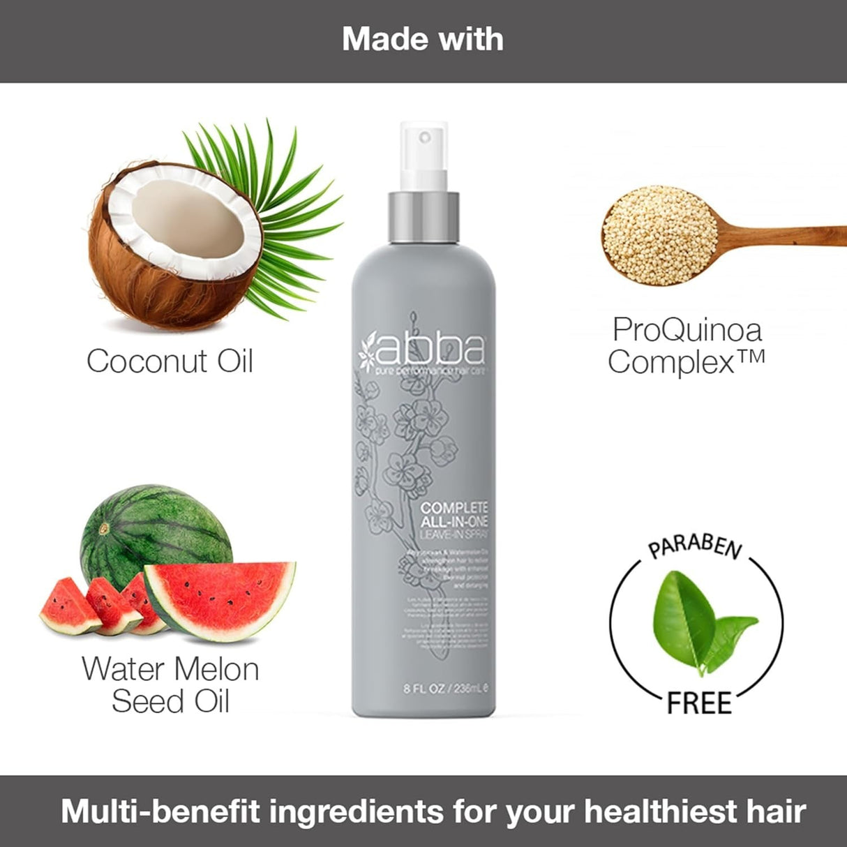 Abba Complete All-in-One Leave-in Spray 8 oz