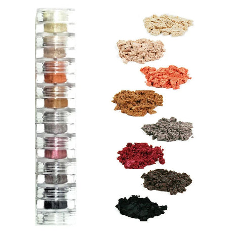 Colorevolution Mineral Eye Shadow Brown Eyed Girl Collection 8 Stack