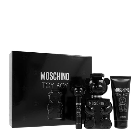 Moschino Toy Boy by Moschino Fragrance for Men 3 Piece Gift Set