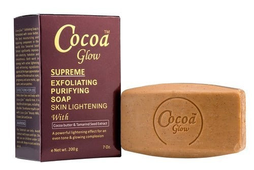 Cocoa Glow Supreme Exfoliating Purifying Soap 7 oz