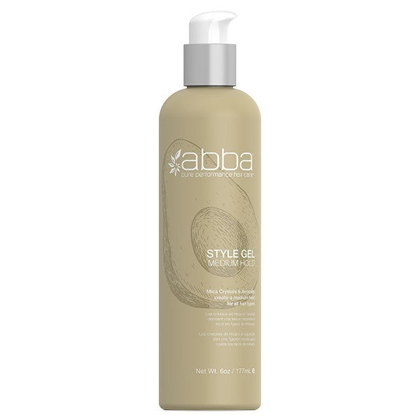 Abba Styling Gel Medium Hold 6 oz