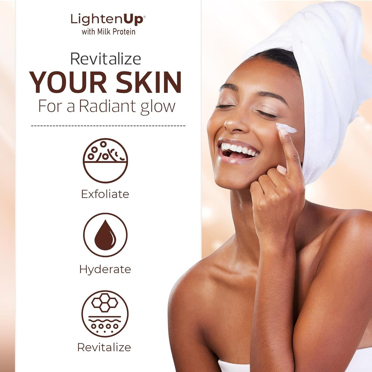 LightenUp Milk Protein Brightening Cream 1.76 oz