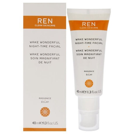 Ren Wake Wonderful Night-Time Facial 1.3 oz