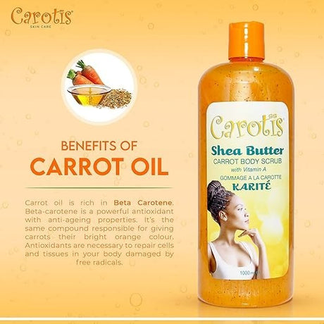 Carotis Carrot Body Wash with Vitamin "A" 33.8 oz