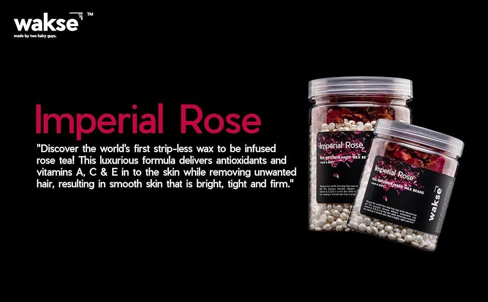 Wakse Imperial Rose Hard Wax Beans 10 oz