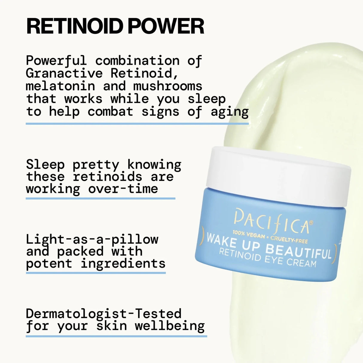 Pacifica Wake Up Beautiful Retinoid Eye Cream