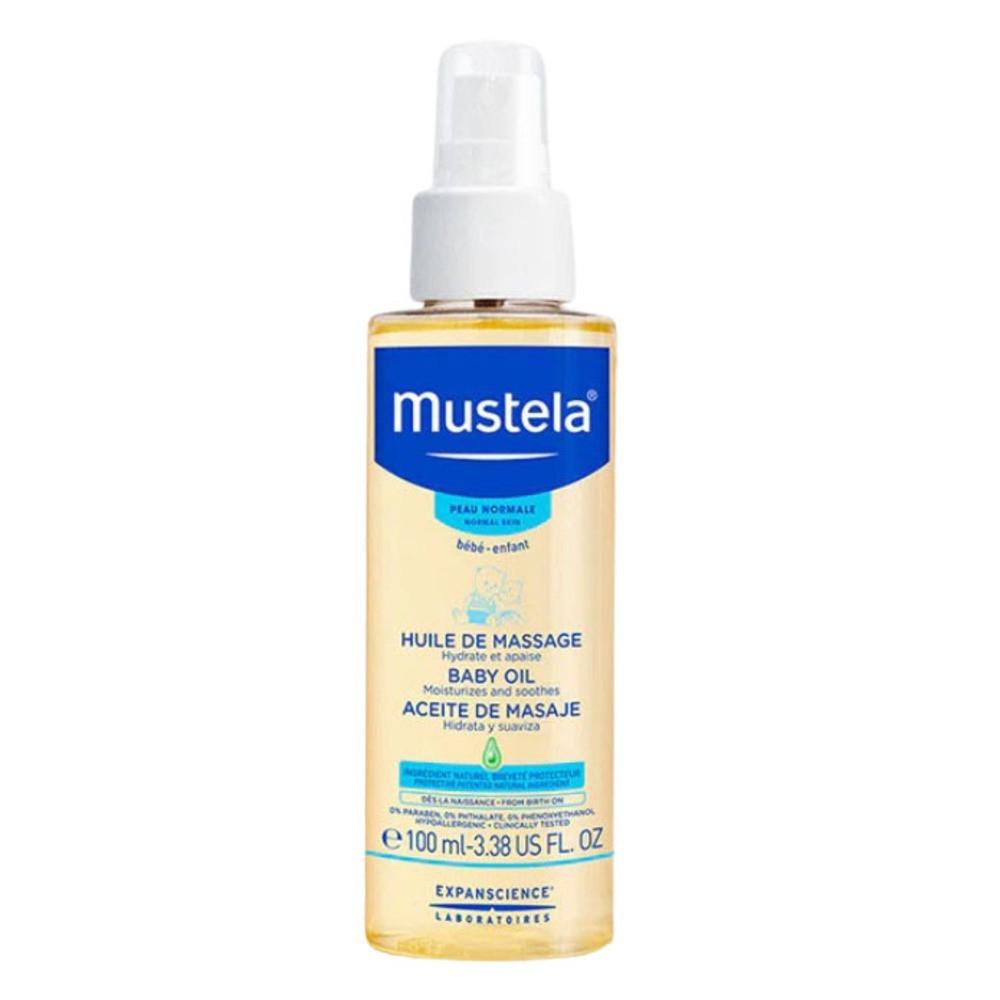 Mustela Moisturizing Baby Oil Spray 3.38 oz