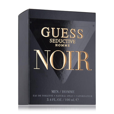 Guess Seductive Noir Homme for Men Eau de Toilette Spray 3.4 oz