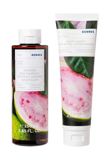 Korres Juicy Guava Bites Bath & Body Set 2 Piece Set