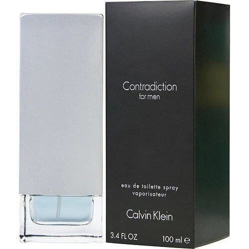 Contradiction by Calvin Klein for Men Eau de Toilette Spray 3.4 oz