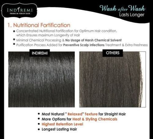 Bobbi Boss Indi Remi Virgin Natural Yaky Human Hair 16" Color 30