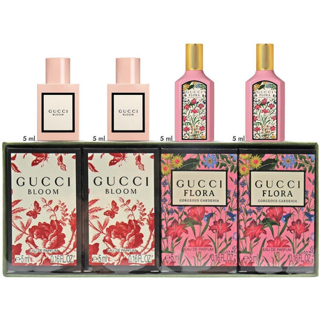 Gucci Bloom by Gucci Mini Fragrances for Women 4 Piece Gift Set