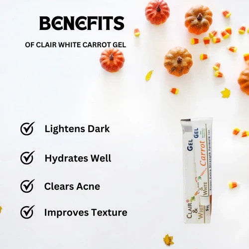 Clair White Carrot Brightening Gel 1 oz