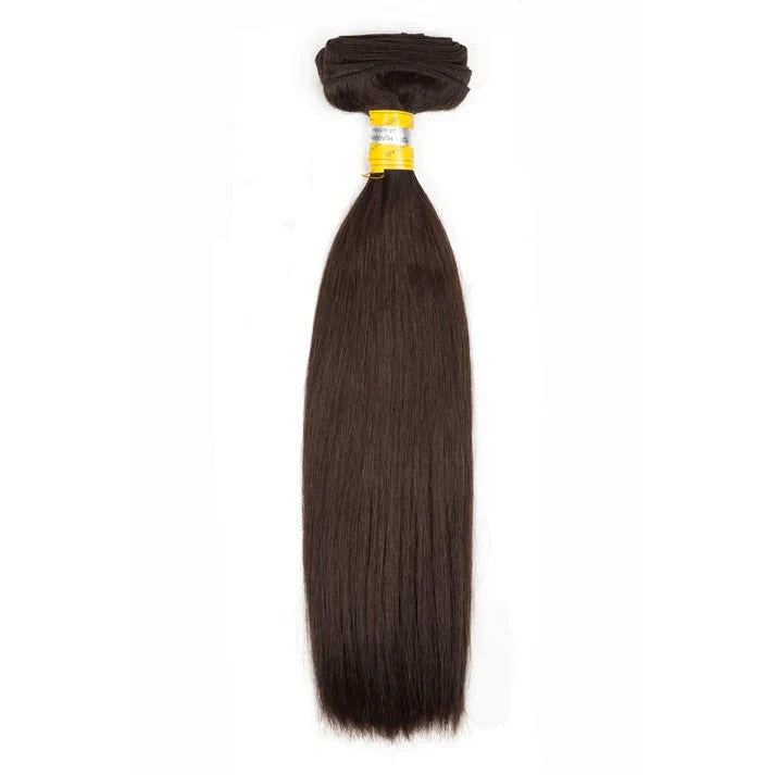 Bohyme Silky Straight Machine Tied Weft Human Hair 14" Color 2
