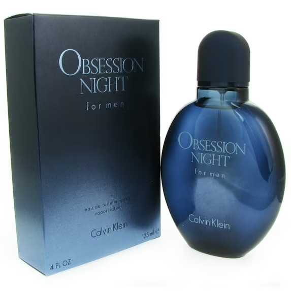 Obsession Night by Calvin Klein for Men Eau de Toilette Spray 4 oz