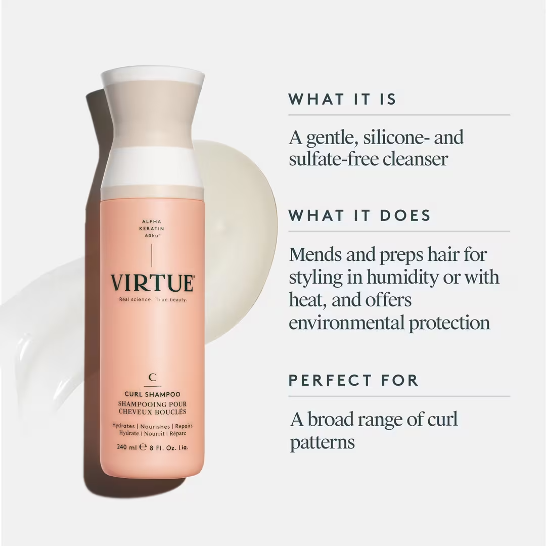 Virtue Curl Shampoo 8 oz