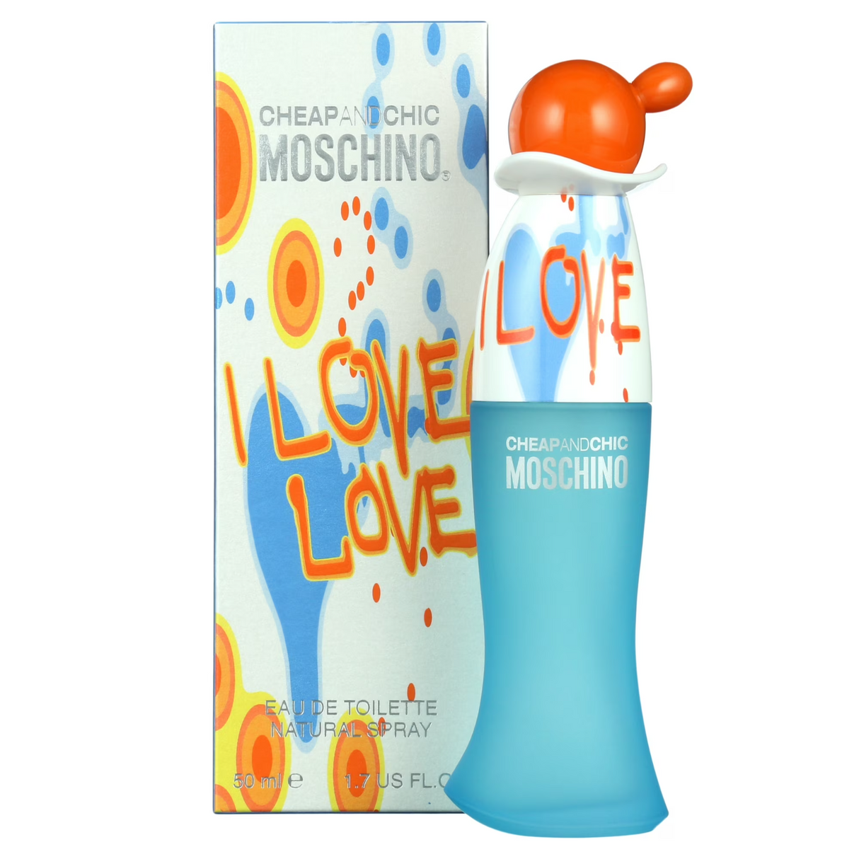 I Love Love Cheap & Chic by Moschino for Women Eau de Toilette Spray 1.7 oz