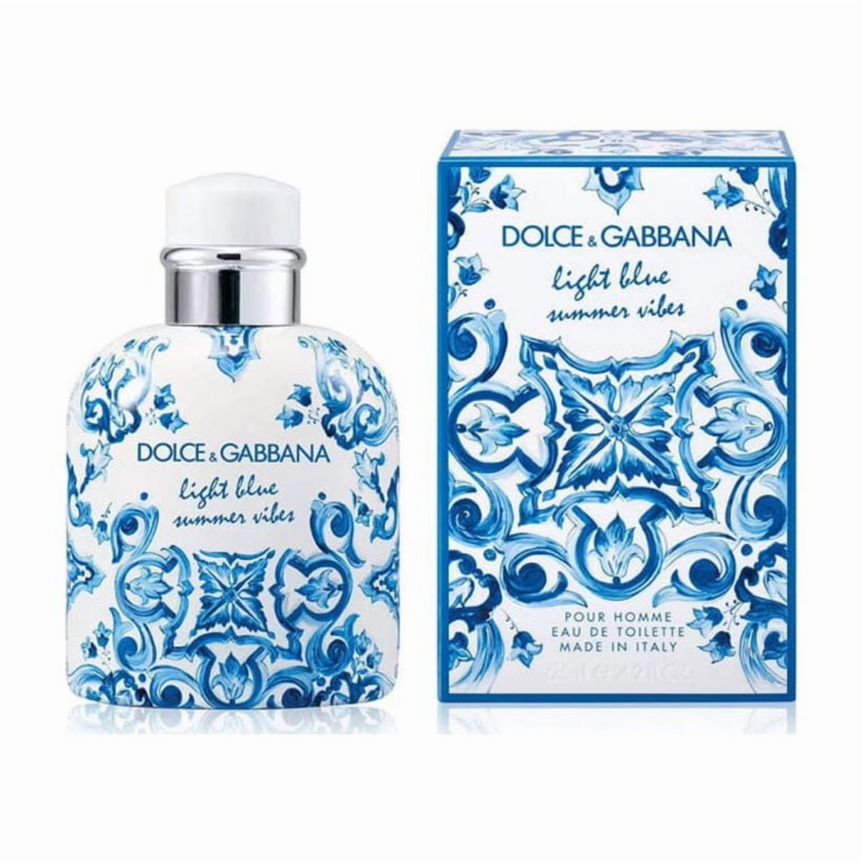 Light Blue Summer Vibes by Dolce & Gabbana for Men Eau de Toilette Spray 4.2 oz