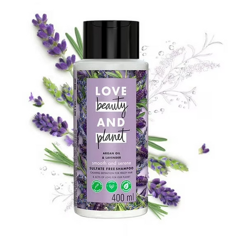 Love Beauty and Planet Argan Oil & Lavender Sulfate Free Shampoo 13.5 oz